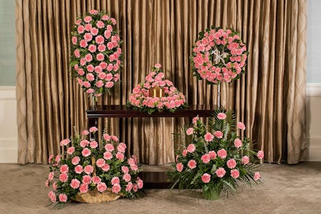 Pink Carnations Memorial